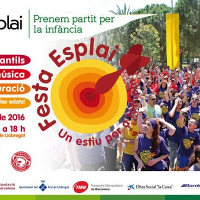 8 de maig: Festa Esplai, la festa de l’educació en el lleure