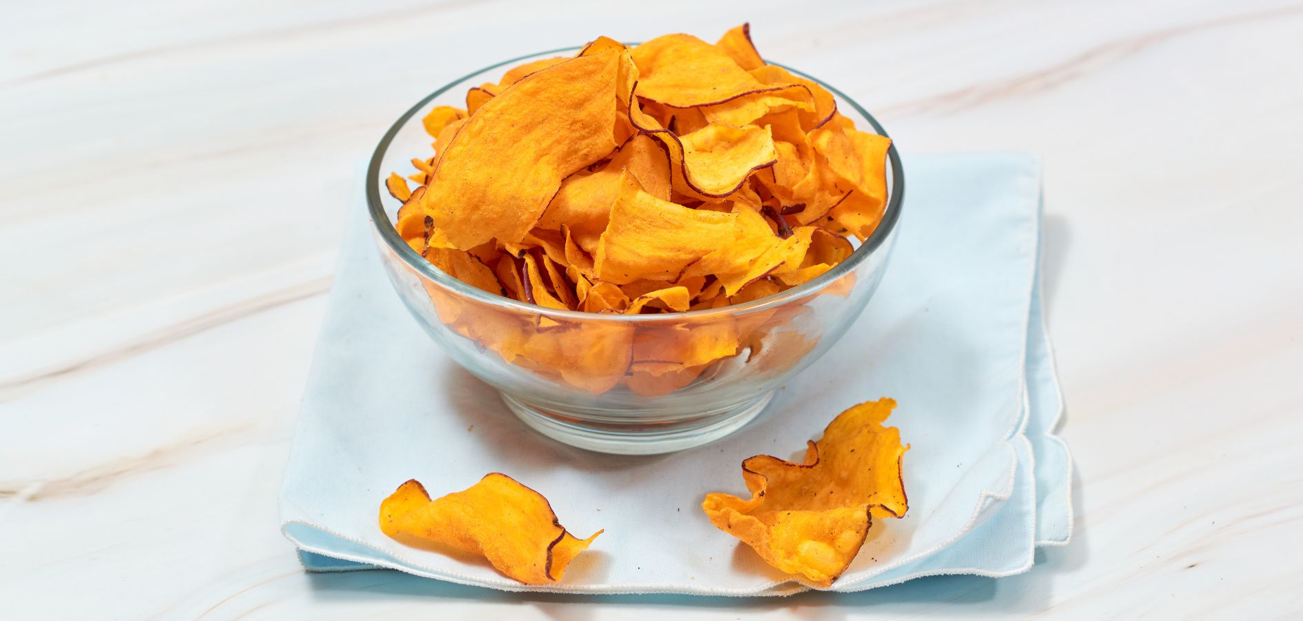 Receta: Chips de boniato