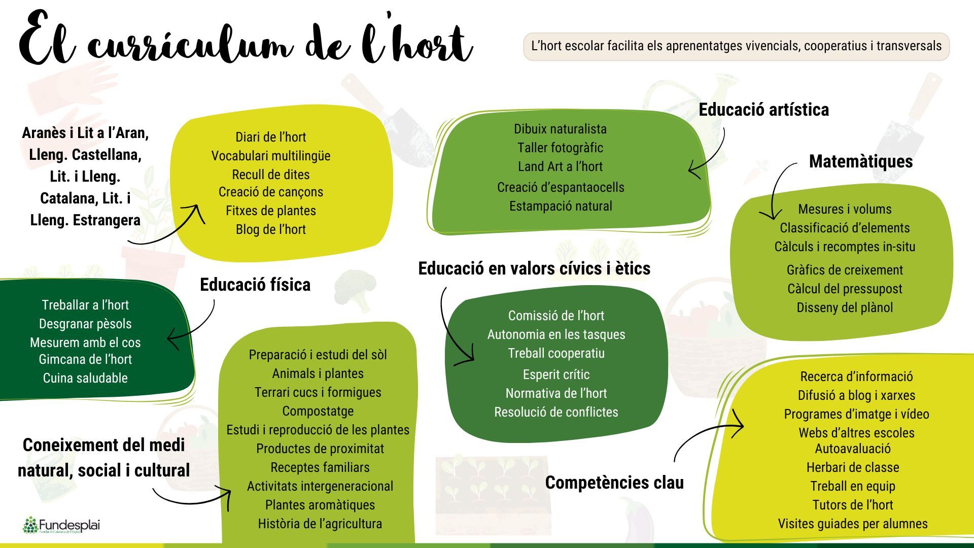 El currículum de l’hort Fundesplai