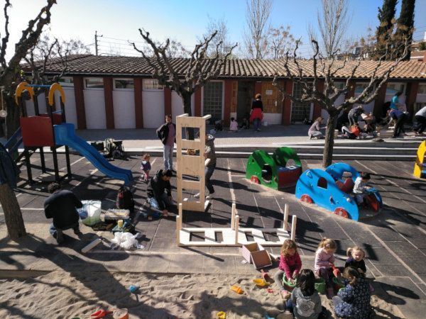 Projecte pati: transformar el pati de l’escola en un espai educatiu