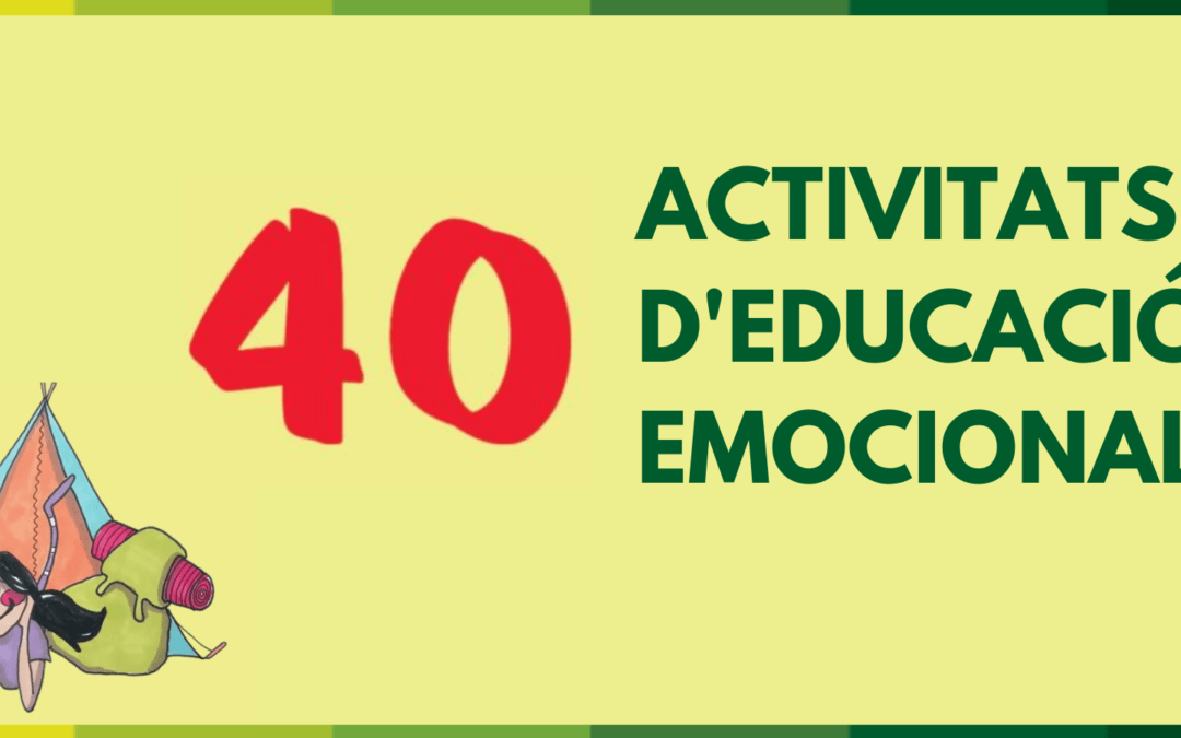 40 actividades de educación emocional para niños, niñas y jóvenes