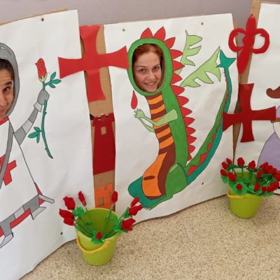 Celebrem Sant Jordi al Temps Educatiu del Migdia