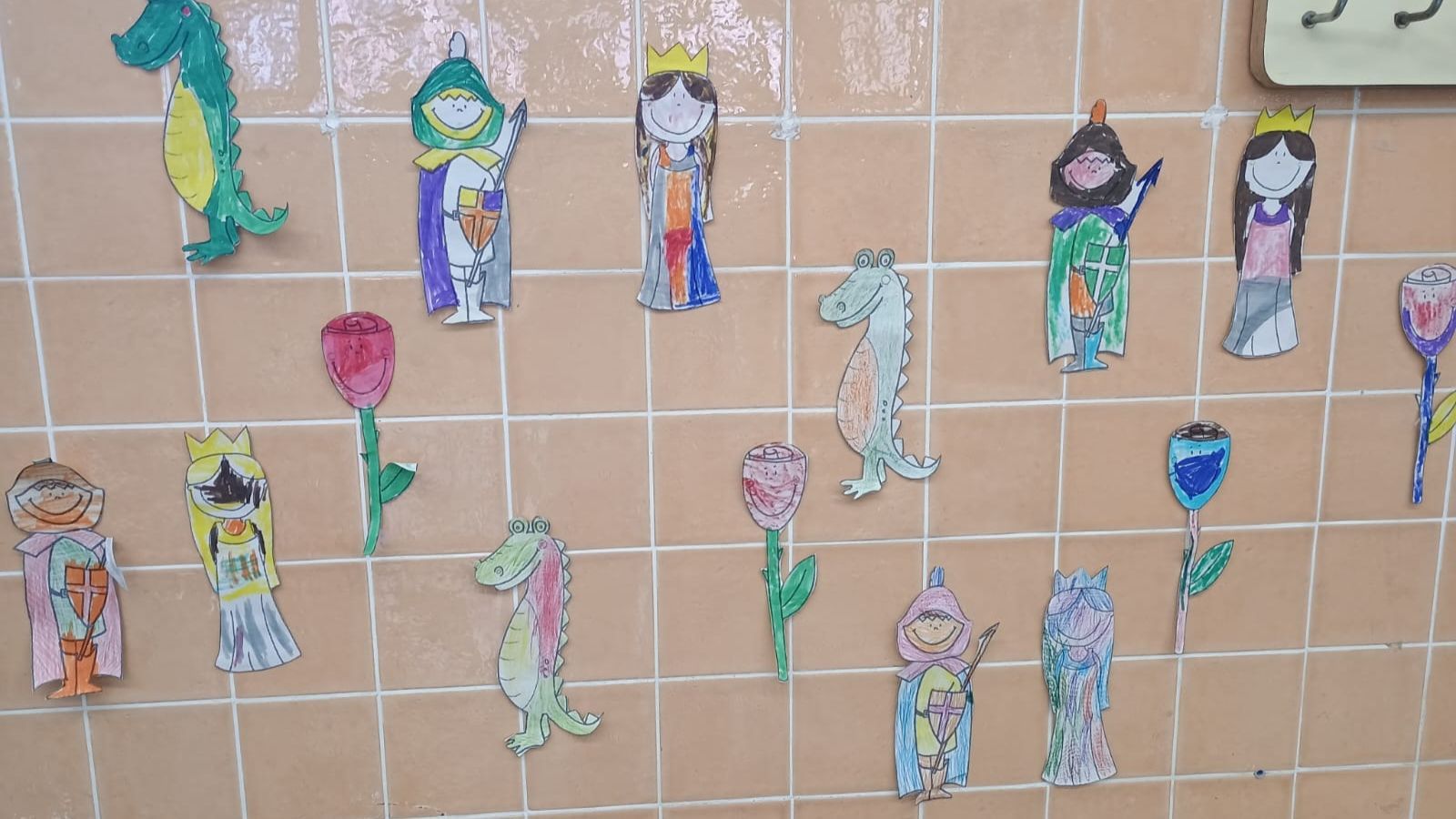 Dibuixos de Sant Jordi 2025 Fundesplai Dibuixos pintats pels infants