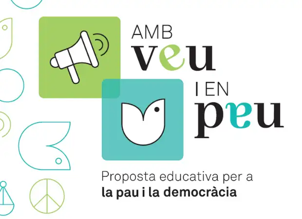 Logo proposta educativa amb veu i en peu