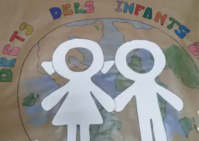 Cartell dia drets dels infants Temps educatiu del migdia