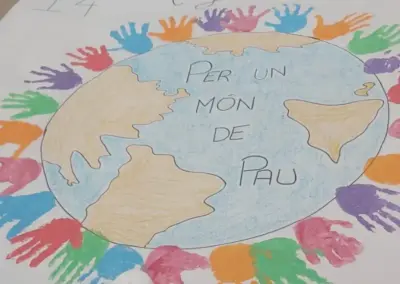 Decoració temps educatiu del migdia 20N