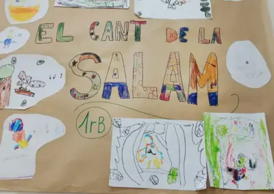 Dibuixos infants activitat la Salam temps educatiu del migdia