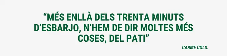 Frase Carme Cols pedagoga català