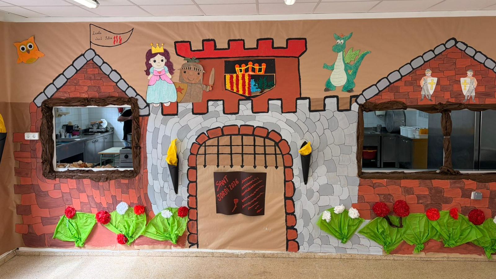 Decoració TEM castell Sant Jordi