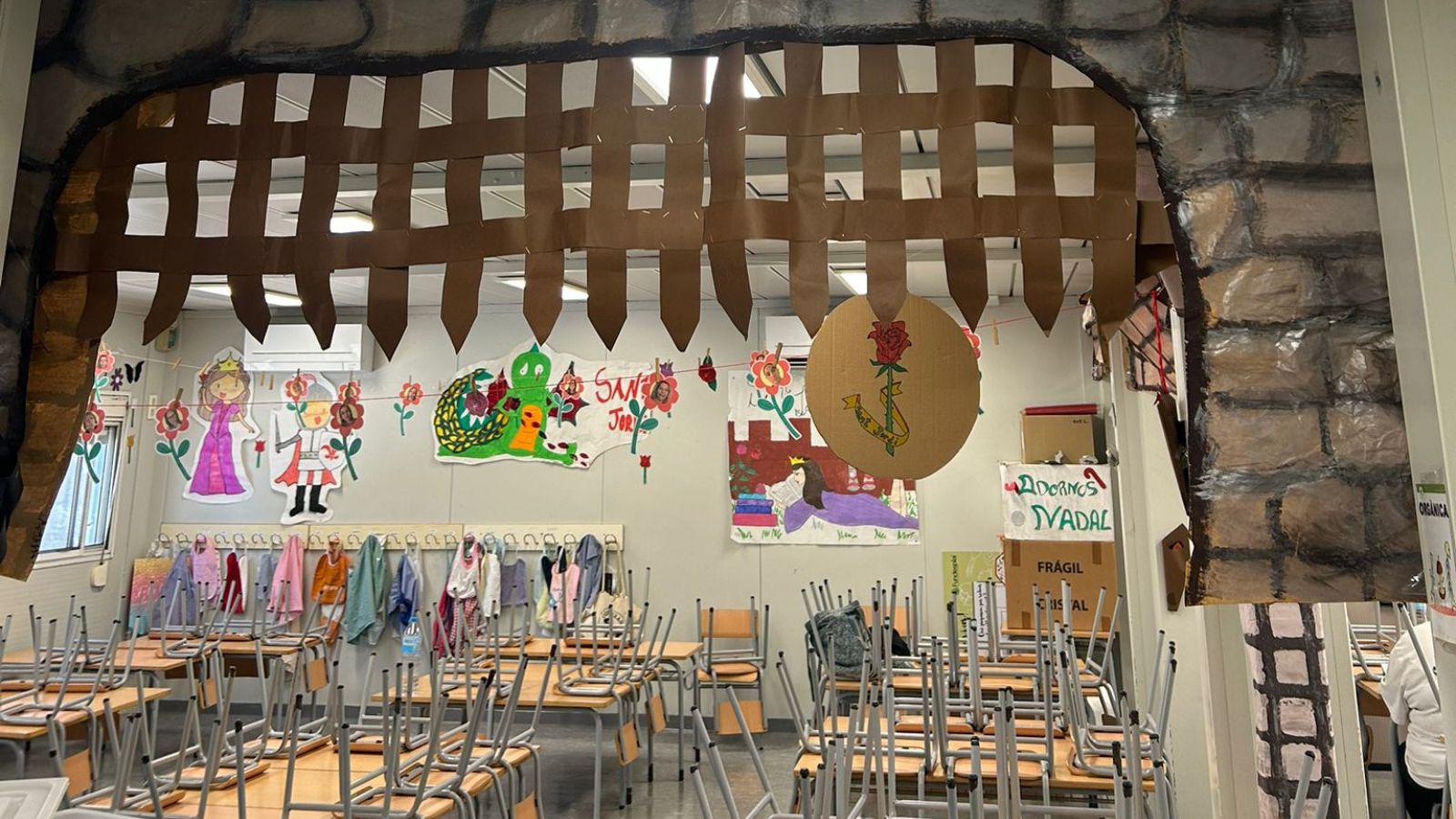 Menjador decorat