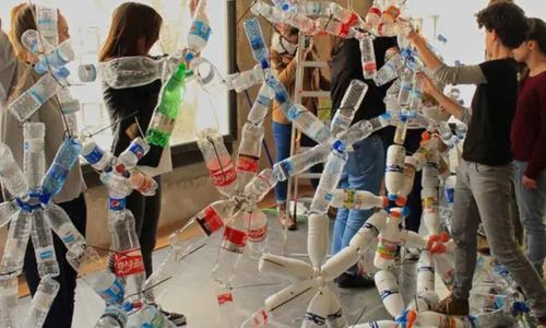 Activitat Art-deixalles Fundesplai