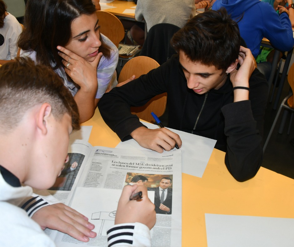 Tallers a l'escola secundària