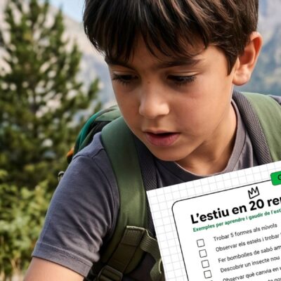 Checklist d’estiu: 20 activitats per a infants i joves