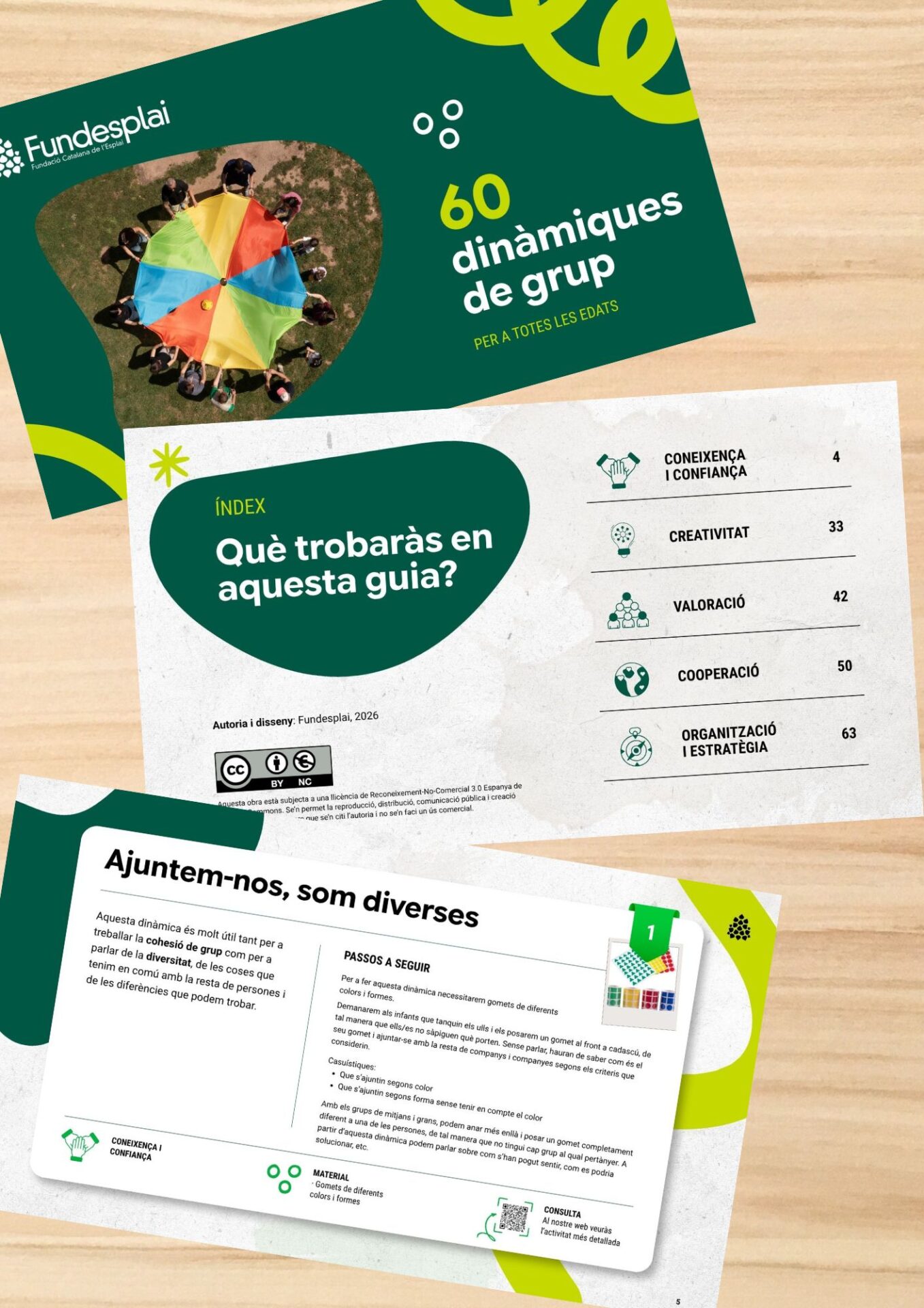 Fotos guia dinàmiques cohesió Fundesplai