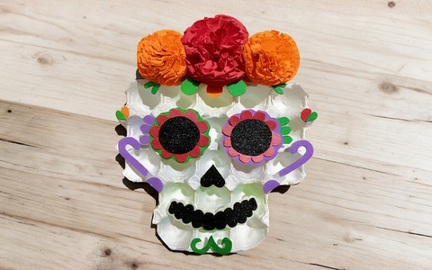 Calavera oueres Halloween Fundesplai